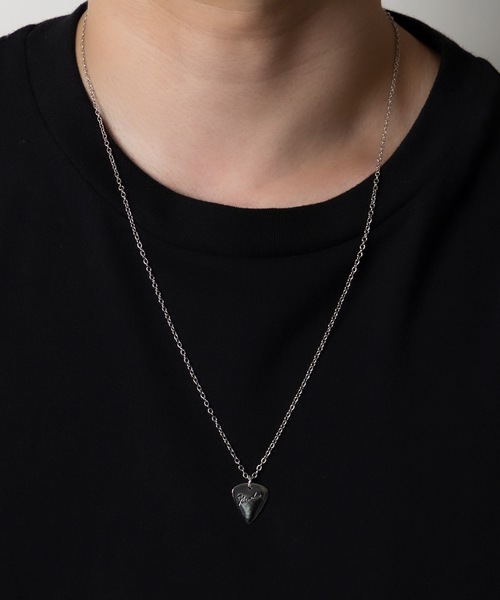 Number LOGO PICK CHARM NECKLACE / ナンバーナインロゴ ピック