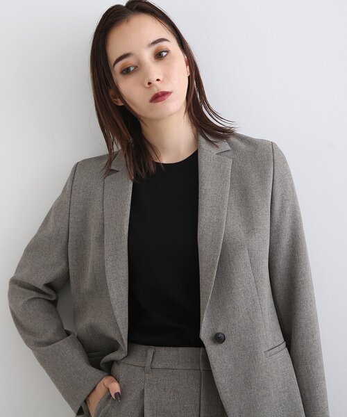 INDIVI（インディヴィ）の「◇【日本製/洗える/UVケア】ウールライク