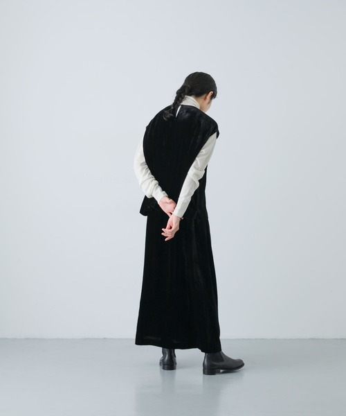 かぐれ（カグレ）の「レーヨンシルクベルベットスカート（スカート