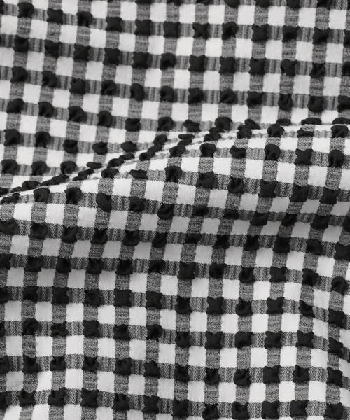 Lepidos（レピドス）の「＜Lepidos＞チェックシャーリングワンピース