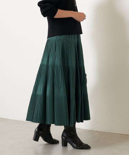 BEARDSLEY（ビアズリー）の「プリーツティアードスカート（スカート