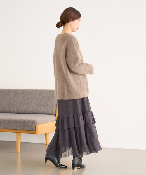 IENA（イエナ）の「fluffyファープルオーバー（ニット/セーター）」 - WEAR