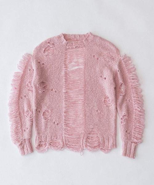 PRANK PROJECT（プランクプロジェクト）の「スラッシュスリットニット