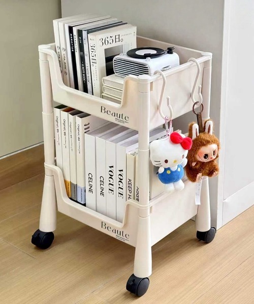 キャスター付き2段ワゴン（収納グッズ）｜Made in I（メイドインアイ