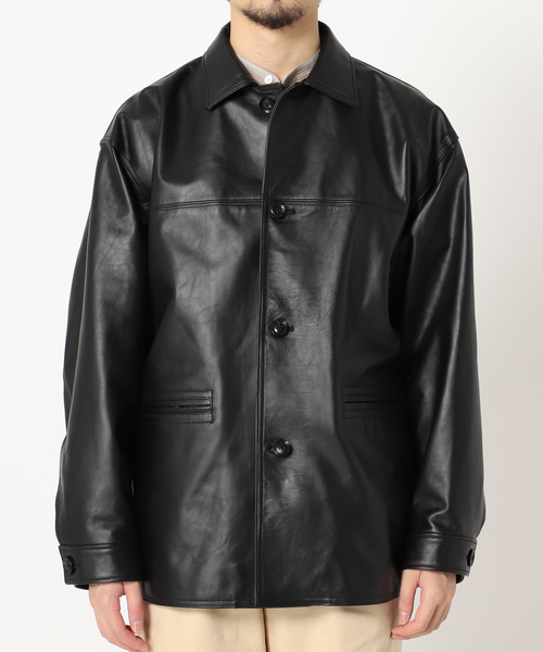 417 EDIFICE（フォーワンセブンエディフィス）の「lamb leather