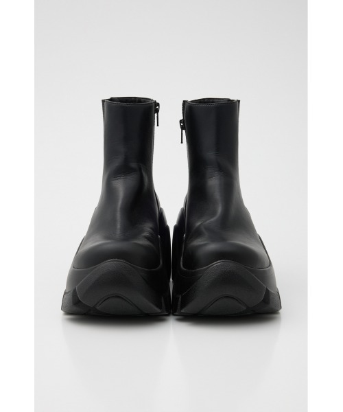 セール】COLOR SOLE SHORT BOOTS カラー ソール ショート ブーツ 厚底