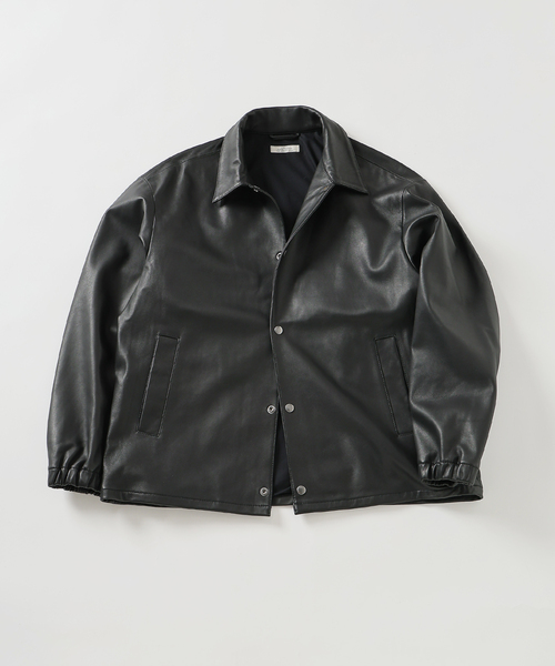 ラムレザー コーチジャケット（ライダースジャケット）｜JOURNAL