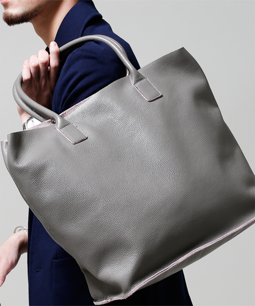 NANO universe（ナノユニバース）の「WEB店舗限定/ 断ち切りレザー