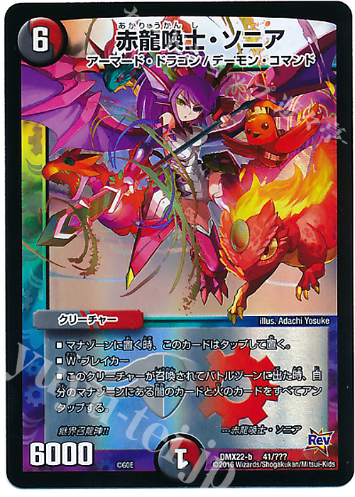 赤龍喚士・ソニア 販売 | [DMX-22] 超ブラック・ボックス・パック