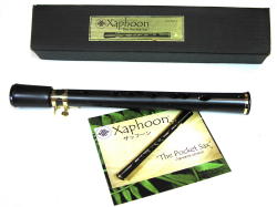 Xaphoon ポケットサックス Black 【 マウイザッフーン PocketSAX