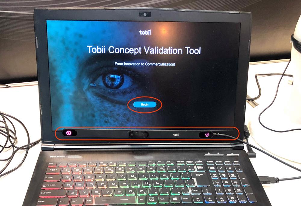 ハンズフリーを実現、機械を視線で操作可能にする開発キット | 日経