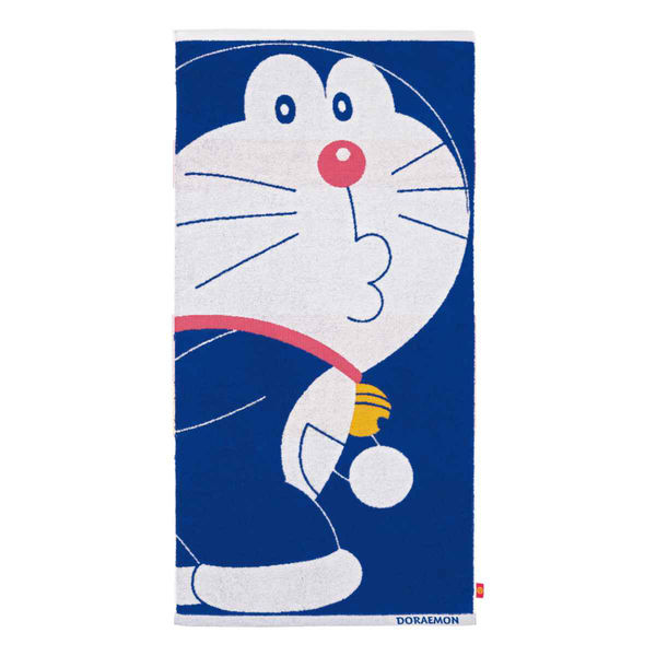 日繊商工 バスタオル ドラえもん ネイビー 60×120cm 405516 1個（直送