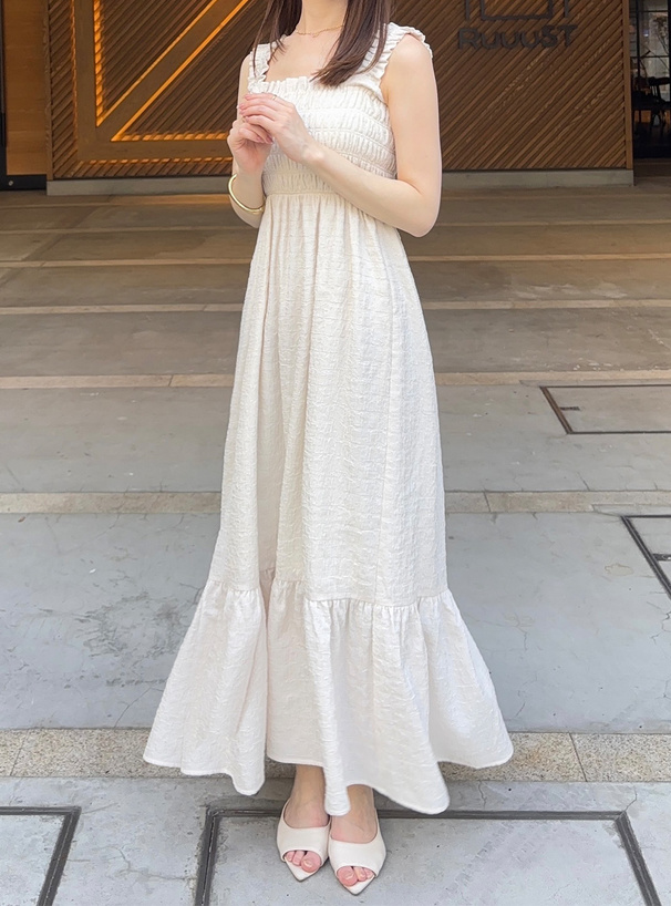 ふくれキャミソールワンピース[pp201] | レディースファッション通販の