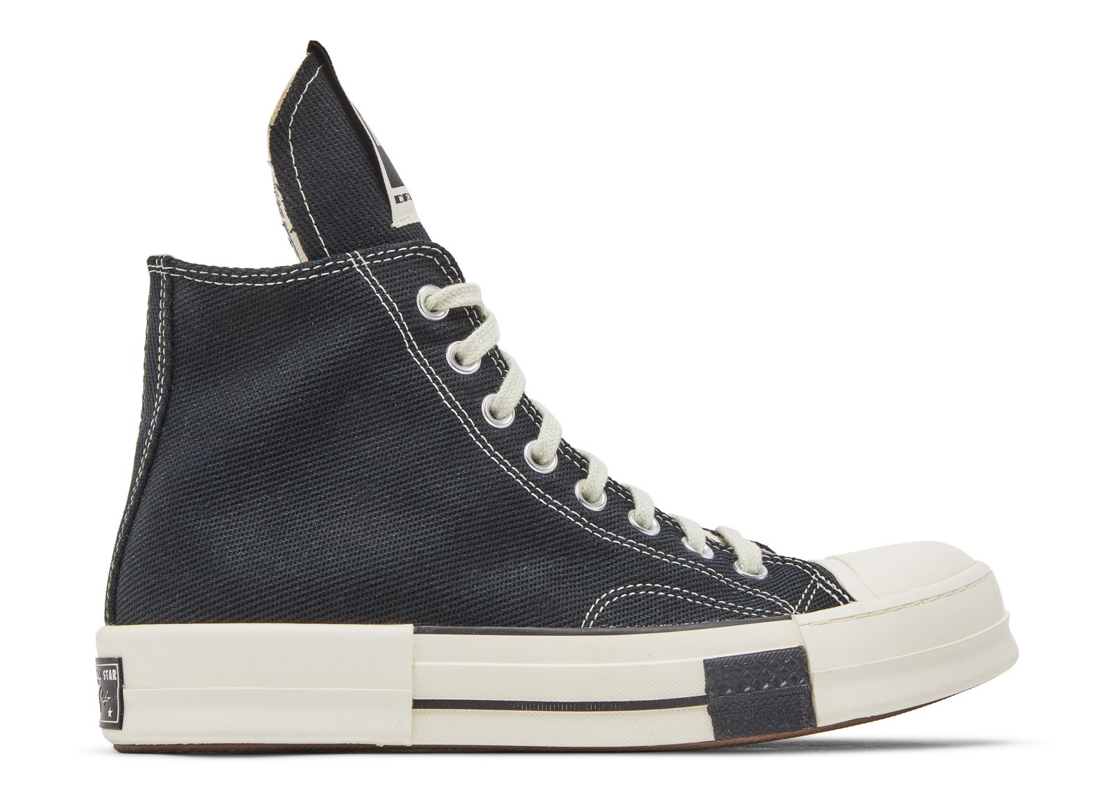 Rick Owens X DRKSHDW DRKSTAR Chuck 70 High 'Black' - Converse