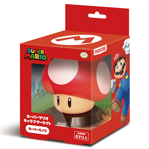 任天堂 スーパーマリオキャラクターライト スーパーキノコ｜【ハンズ