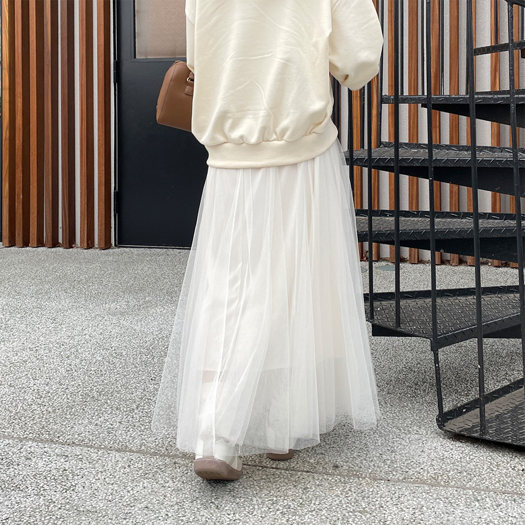 チュールプリーツスカート | ファッション通販サイト NUGU