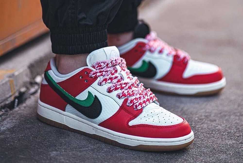 スニダンで購入可】12/5発売 FRAME SKATE x NIKE SB DUNK LOW 抽選