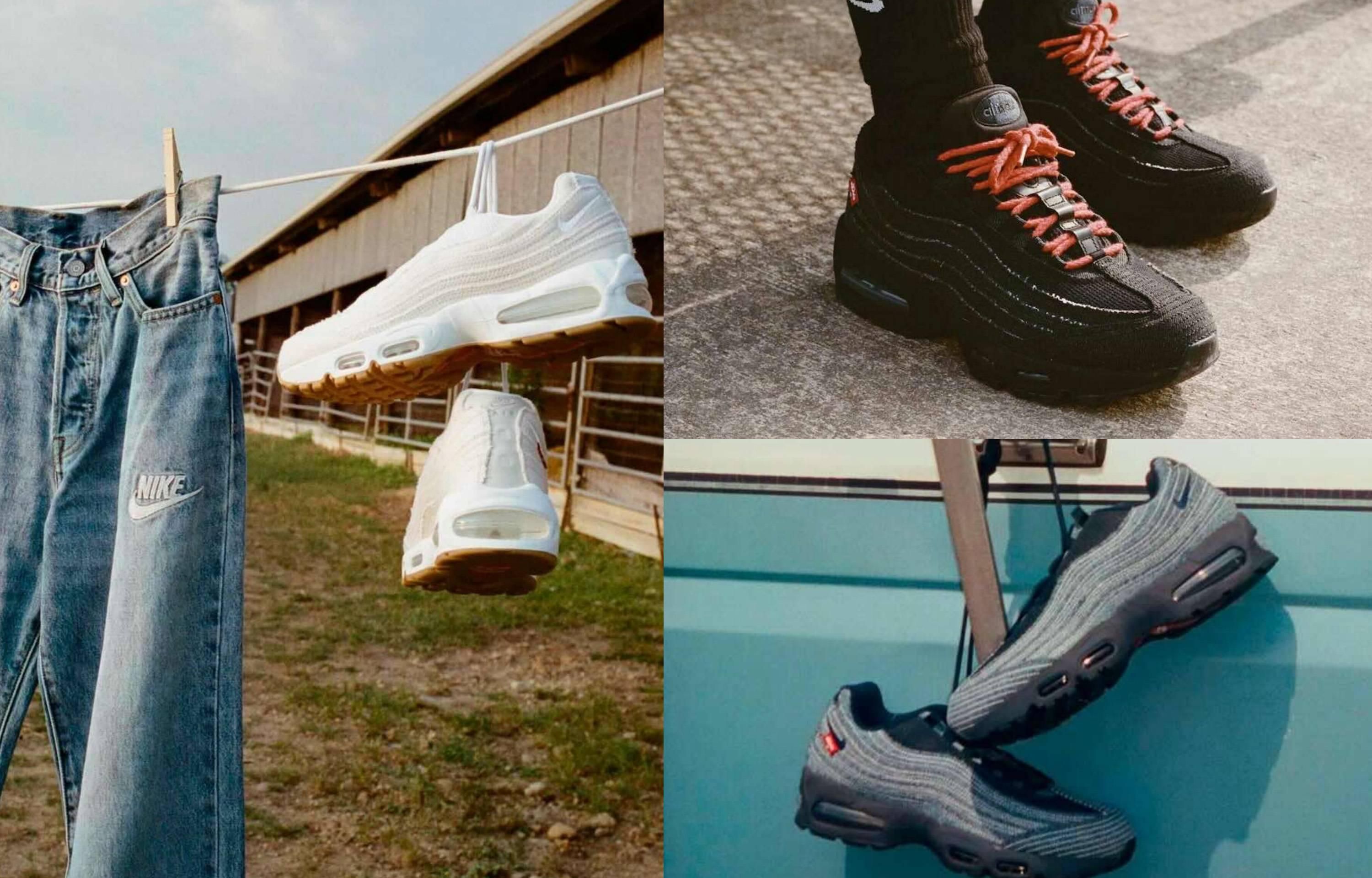 8/15発売｜Levi's®︎ × Nike Air Max 95 3colors / Apparel collection