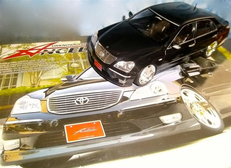 1/24アオシマのアンクエルション18マジェスタ前期型です♪｜てつ230