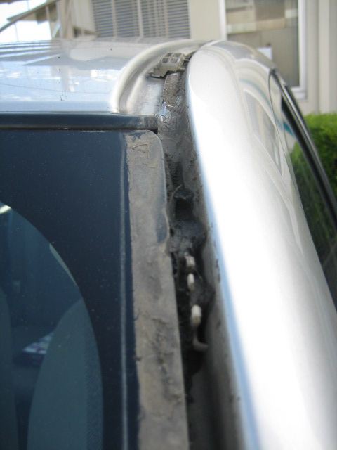 ルーフモール内のお掃除（スバル ヴィヴィオ・KK/KY/KW）by GX6 - みんカラ