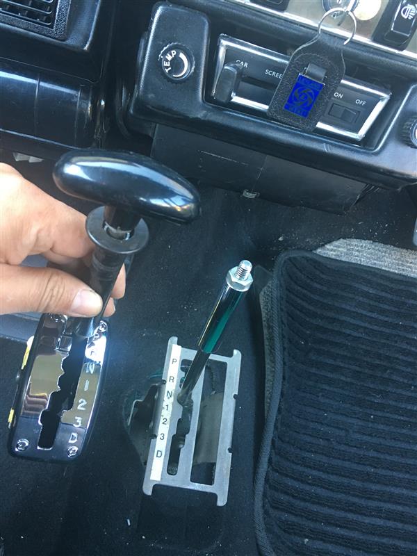 MINI1000用 ATシフトゲート交換（ローバー ミニ・MK IX）by 侍夢兄弟