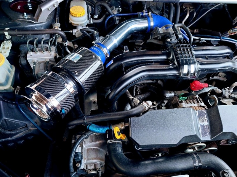 satisfaction カーボンチャンバーエアインテークのフィルター清掃