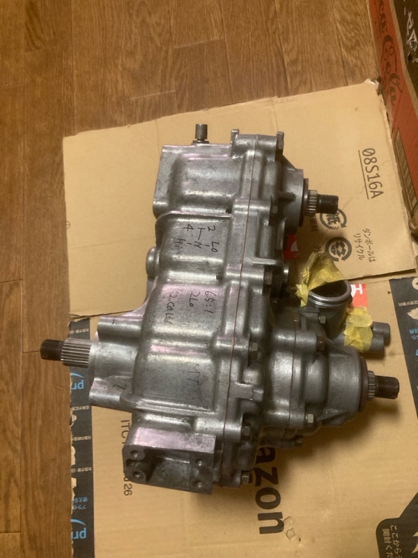 JA11 ジムニー ダウンギア組込みのトランスファーに交換（スズキ