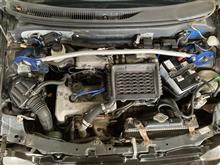 ARCインタークーラー取付け（スズキ アルトワークス・HA11S/HA21S