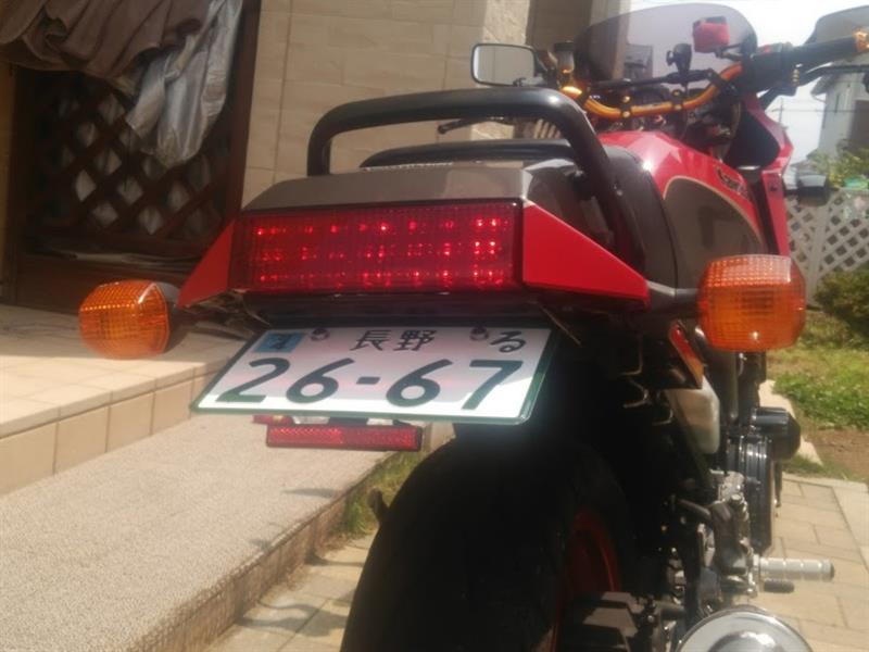 POSH LEDテールランプ ユニット レッド のパーツレビュー | GPZ900R
