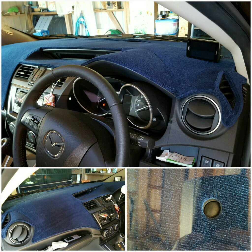 MPI ダッシュボードマット のパーツレビュー | プレマシー(くろこ