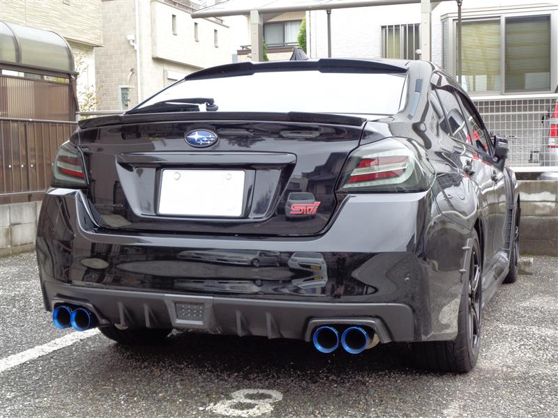 LIBERAL WRX VA系 s4 sti ハヤブサ ミッドナイトブラック WRXにLIBERAL