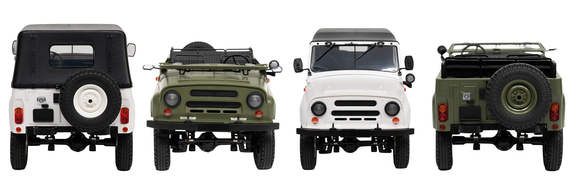 無骨こそ正義。軍用四輪駆動車UAZ-469を再現！WPL JAPAN C94 RTRの魅力