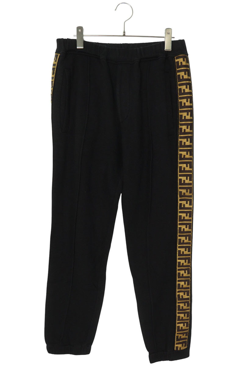 Fendi ロゴテープ付き長ズボン