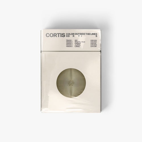 COLOR OUTSIDE THE LINES: 1st EP (Singing Bowl ver.) ［8cm CD］/CORTIS