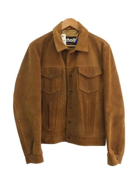 Schott(ショット) / スウェードジャケット/トラッカー/3rd型/38/レザー