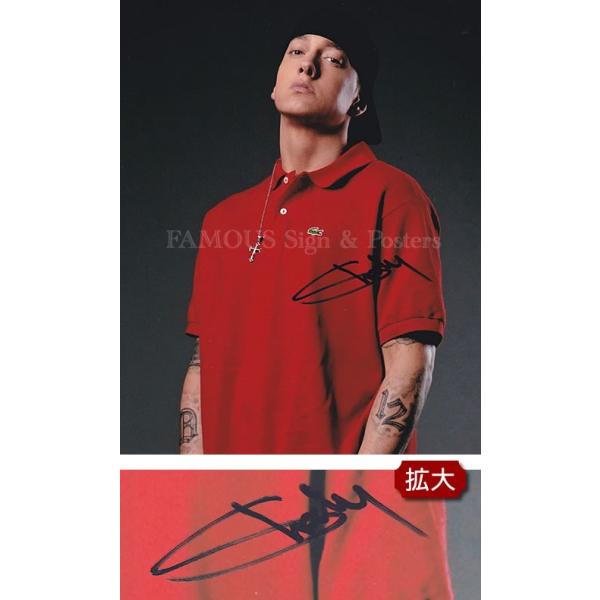 直筆サイン入り写真 エミネム EMINEM /8 Mile ザマーシャルマザーズLP