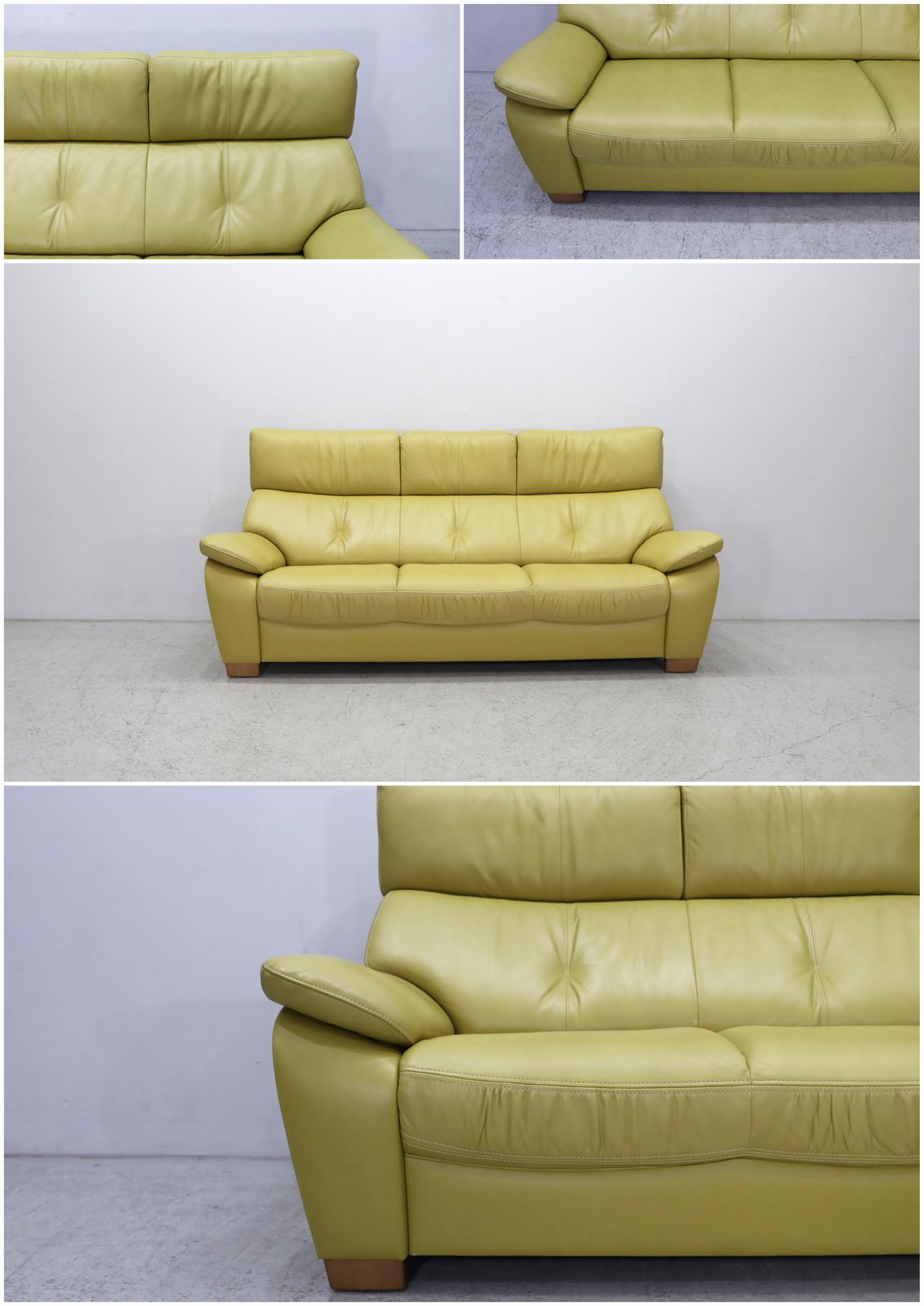 カリモク家具｜ZT7303モデル 3人掛けソファ- 中古家具販売・展示家具