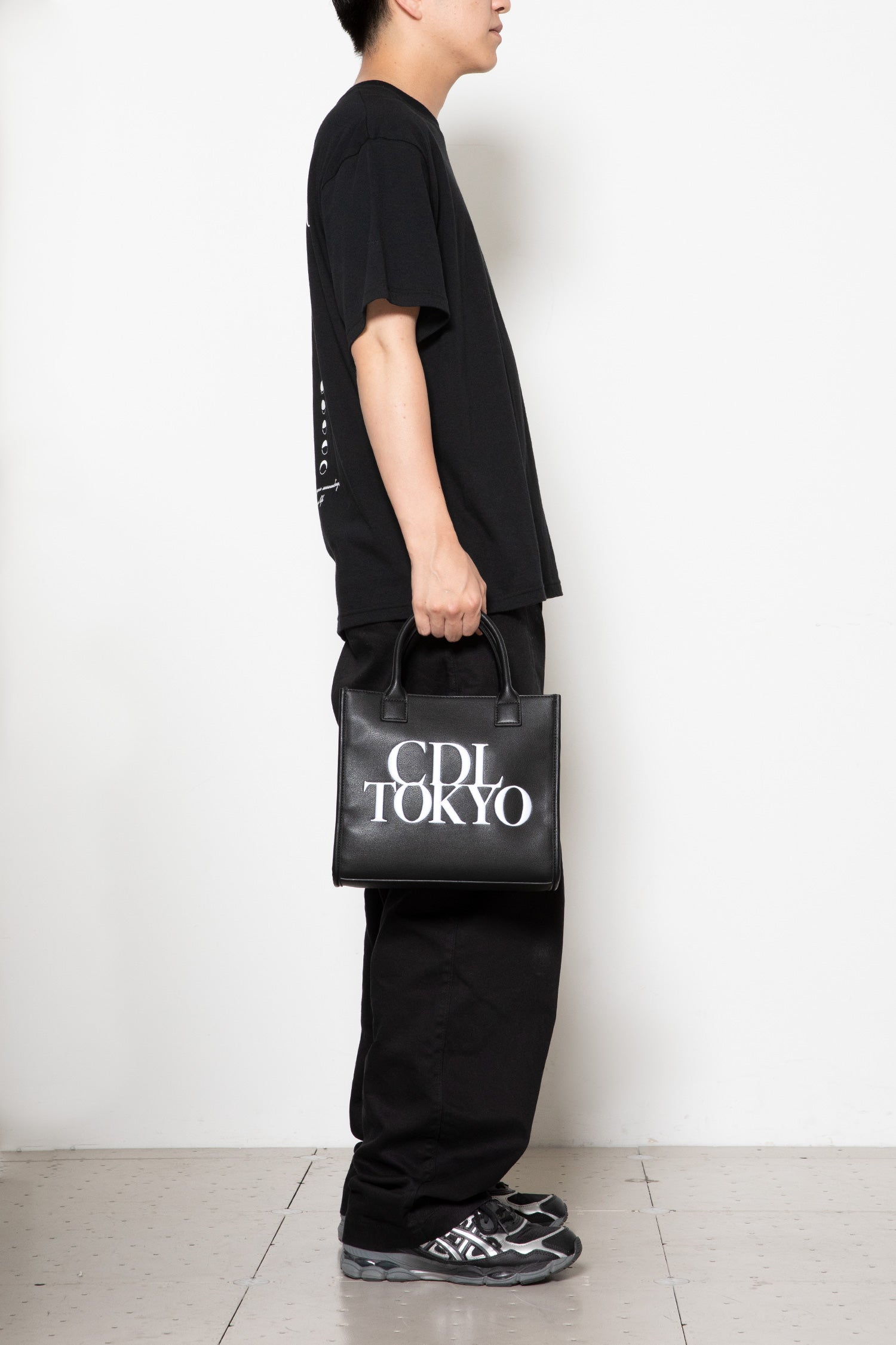 CDL CDL Canvas Tote Bag SMALL Black Canvas Tote Bag SMALL BLACK