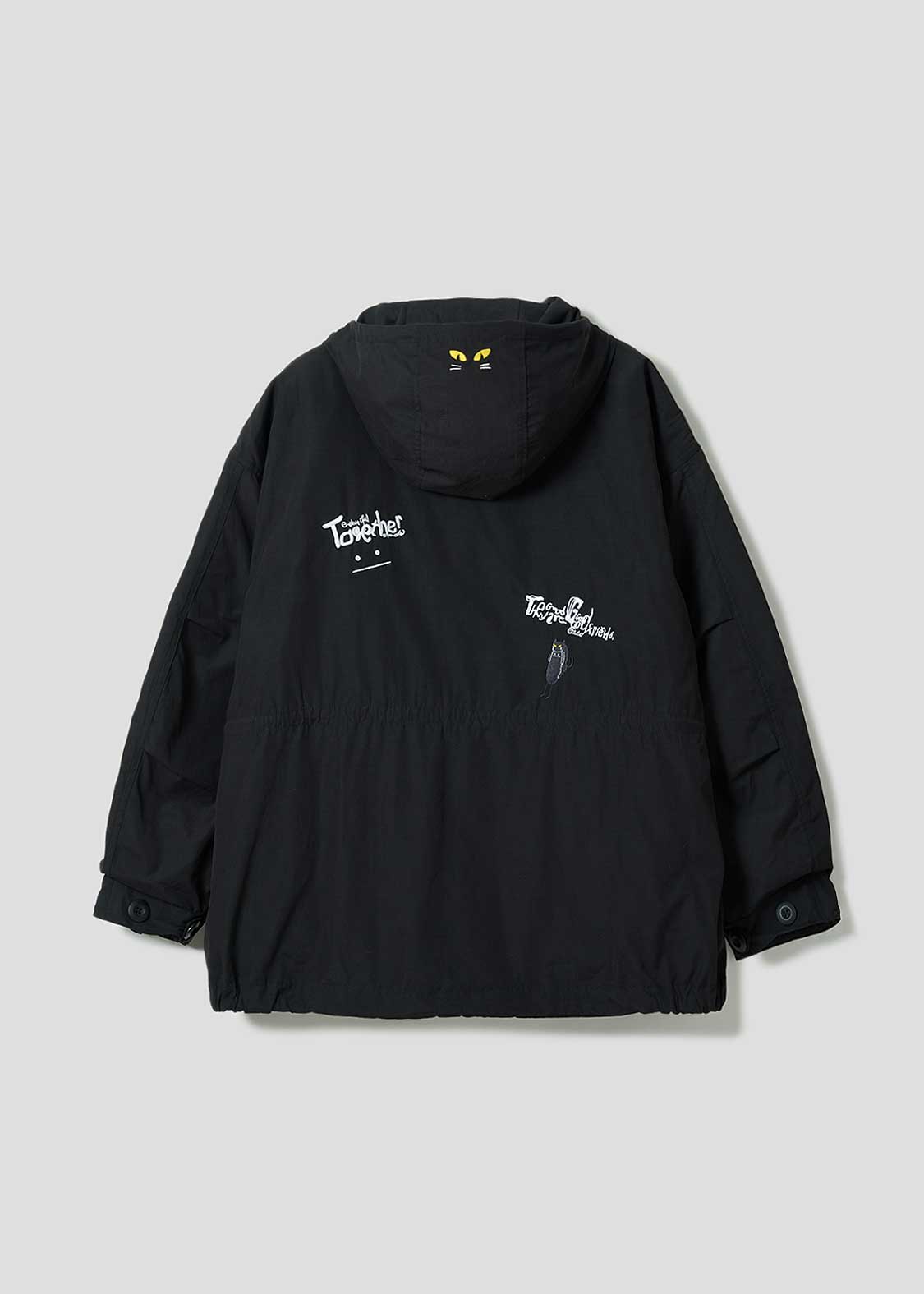 ネコカブリビューティフルシャドー｜ショートモッズコート｜ユニ