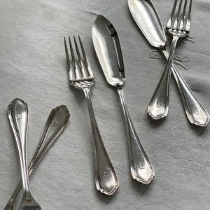 3セットあり！1919年製造のナイフ＆フォークセット イギリス