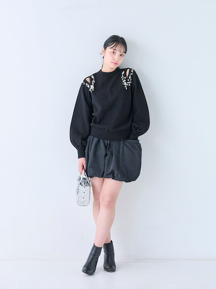 フラワーモチーフカットアウトニット |【公式】Chestyオンラインショップ