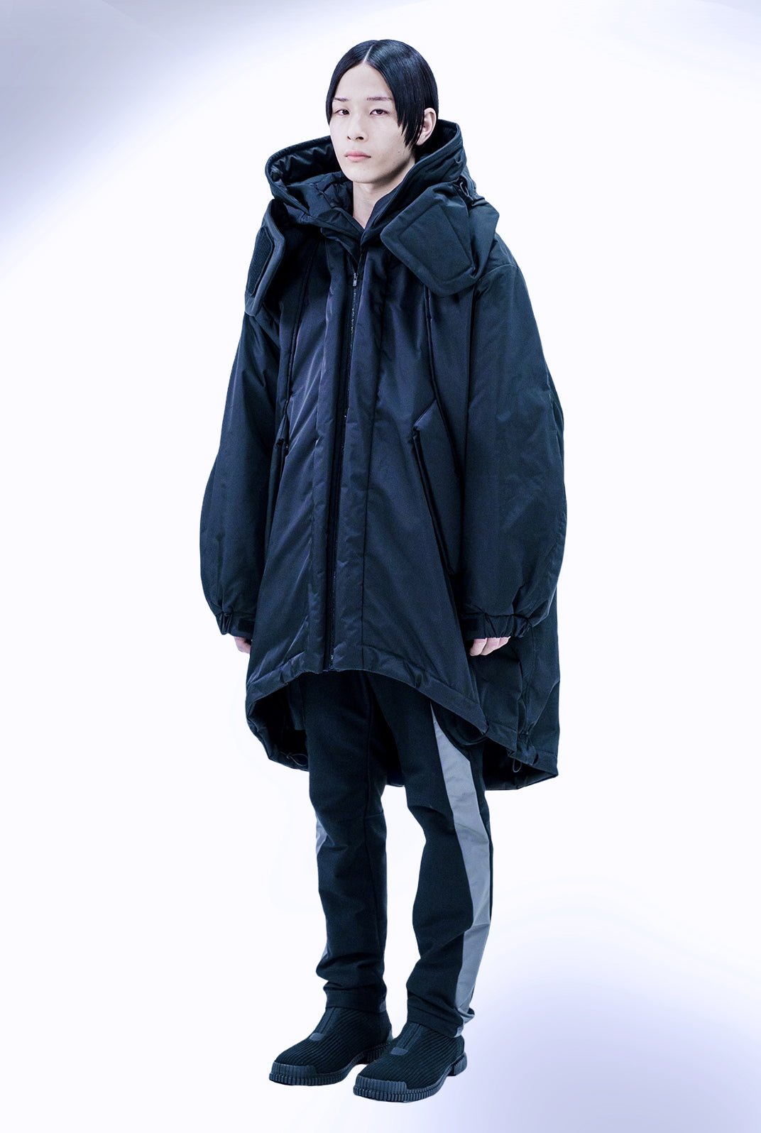 再販] SHELTER COAT / black – chloma - official web store
