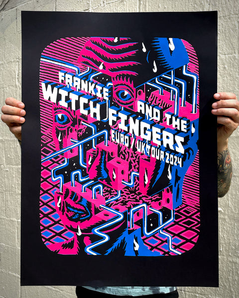 Frankie 2024 Euro Tour Poster by Mathieu Desjardins – Church of Pickle