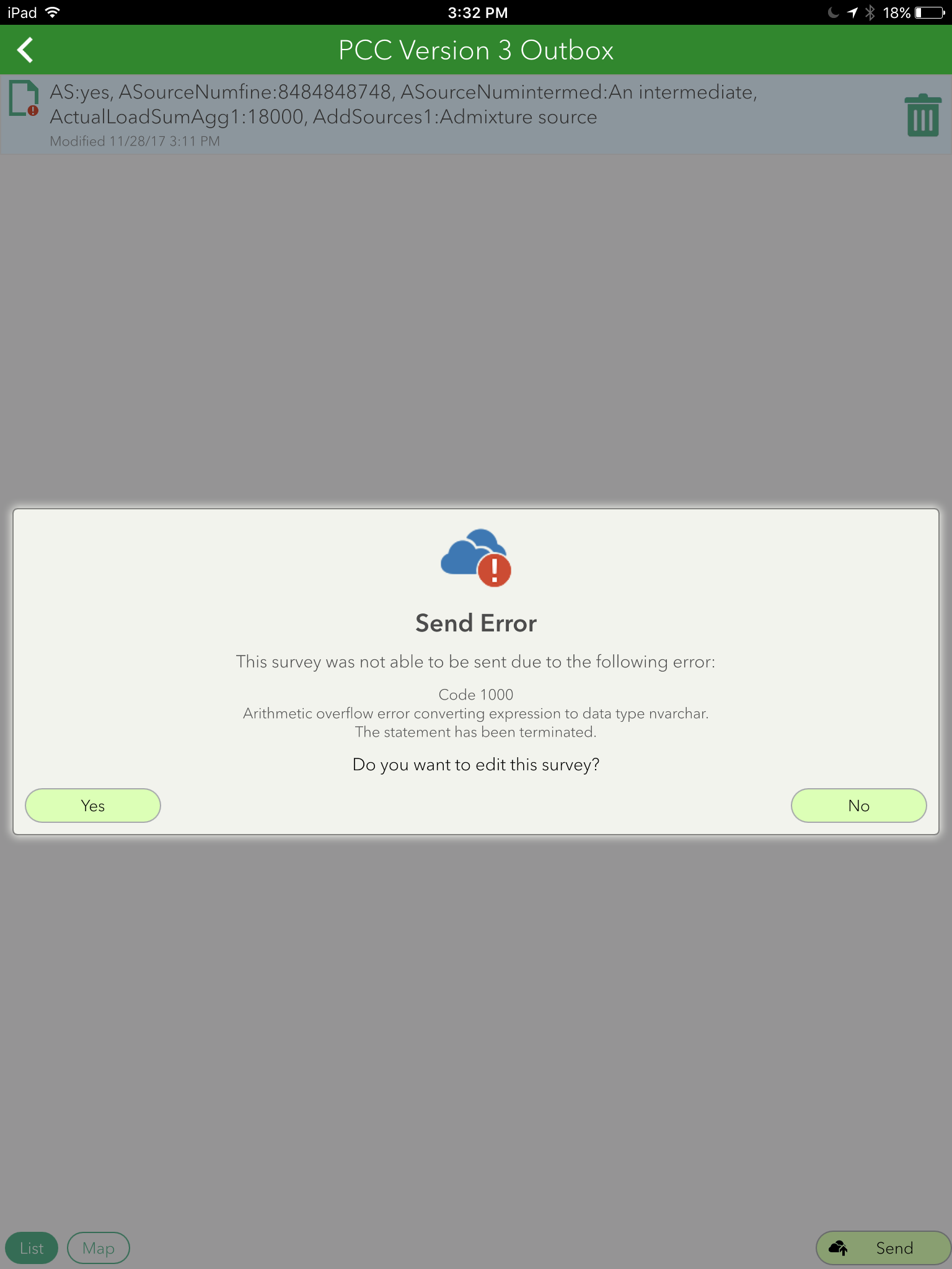 Solved: Error Code 1000 - Esri Community
