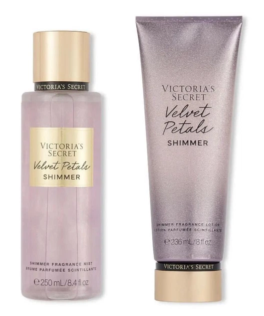 Подарочный набор Victoria's Secret Velvet Petals Shimmer спрей 250