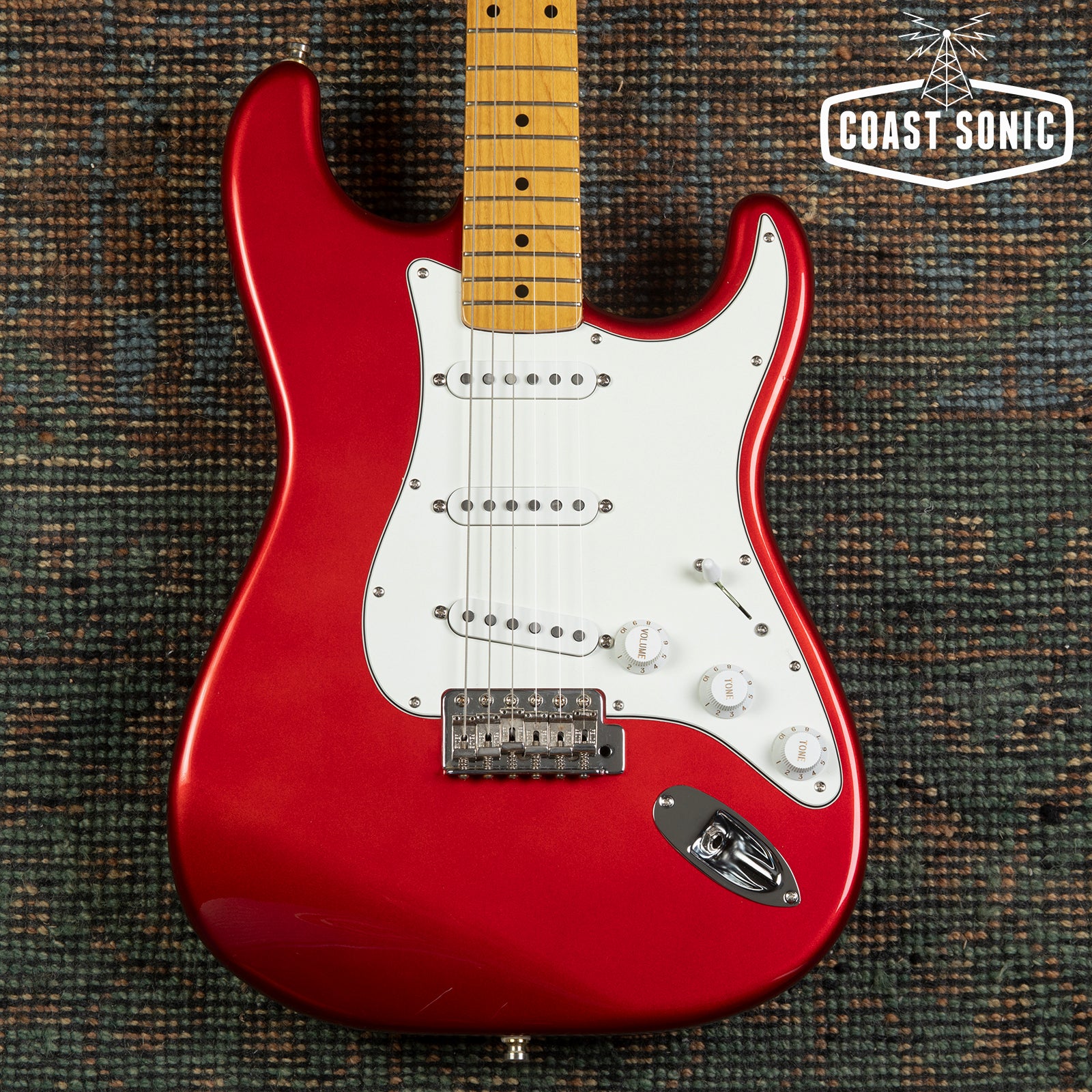 1997 Fender '54 Stratocaster Reissue ST54-DEX2 Made in Japan -Candy Ap