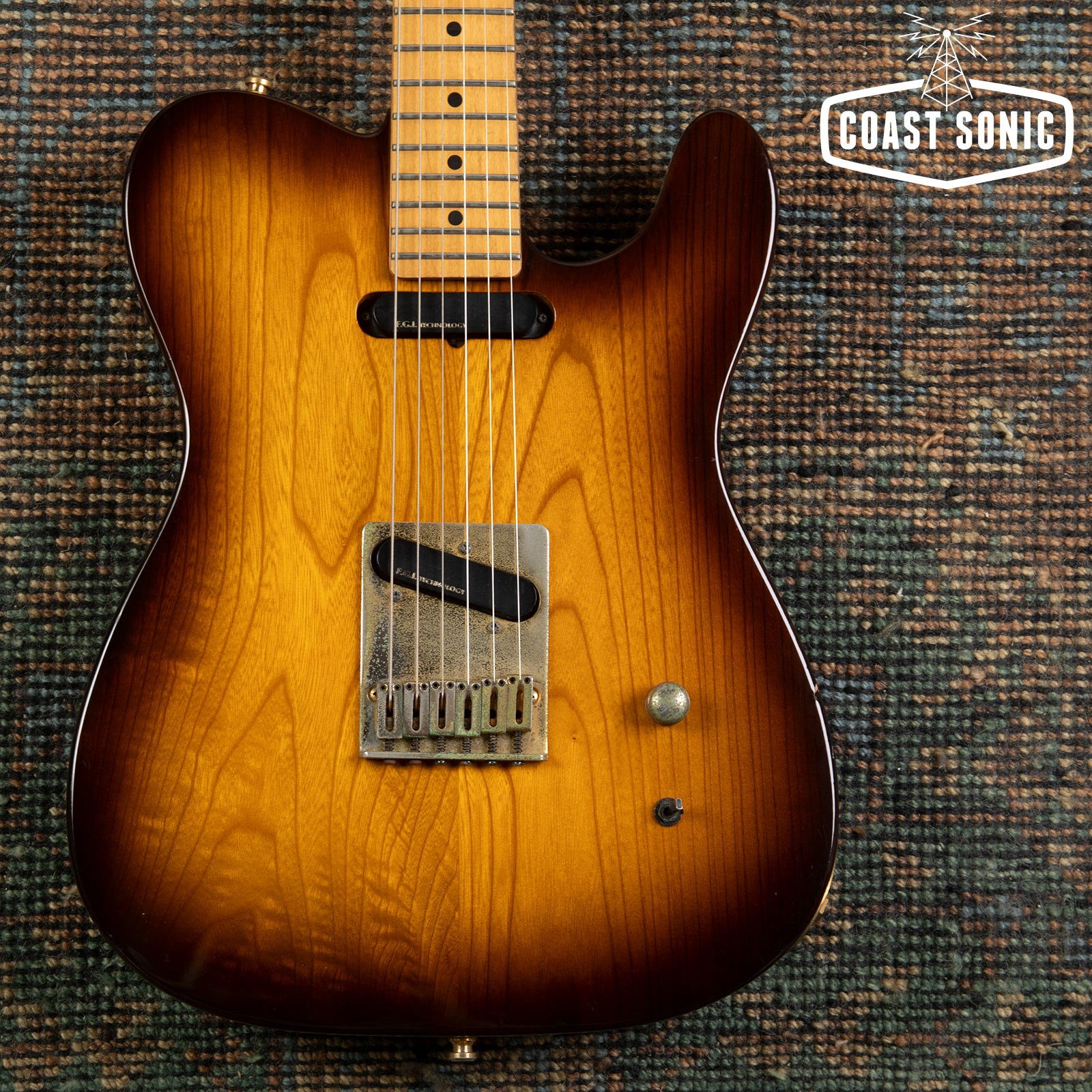 1992 Fernandes TE-85 Telecaster Active Pickups made in Japan Rare Brow