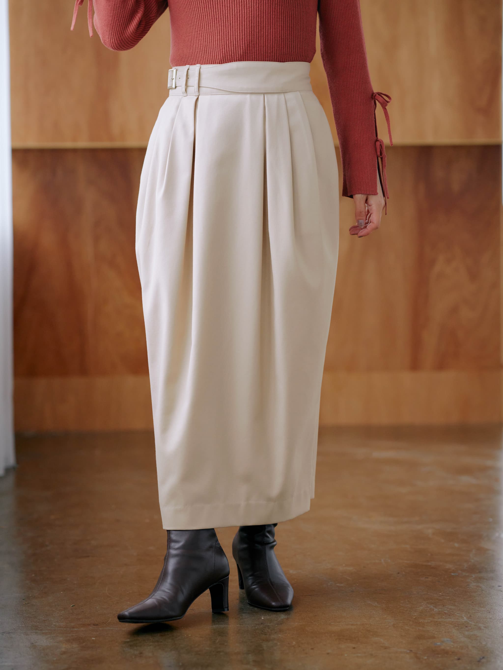 タックコクーングルカスカート-short & regular | 小柄・低身長女性