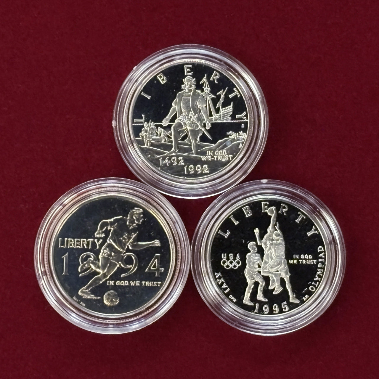 アメリカ】50セント 記念 白銅貨 6枚組［C-0000701］ – ワールド