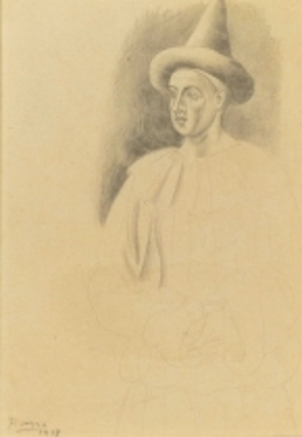 道化師|パブロ・ピカソ |所蔵作品検索｜国立西洋美術館